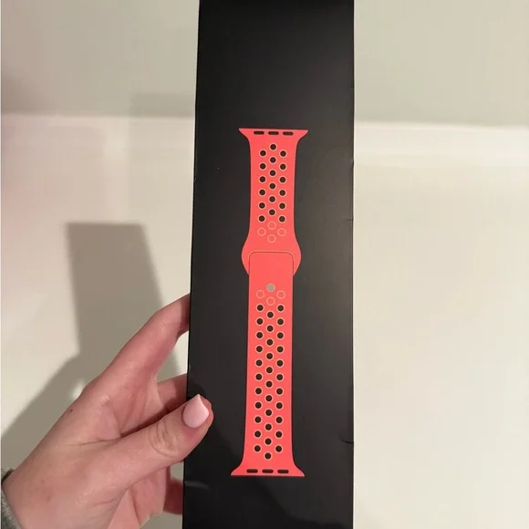Never Used! Apple Watch Nike Sport Band 41mm Coral Color - Picture 3 of 7